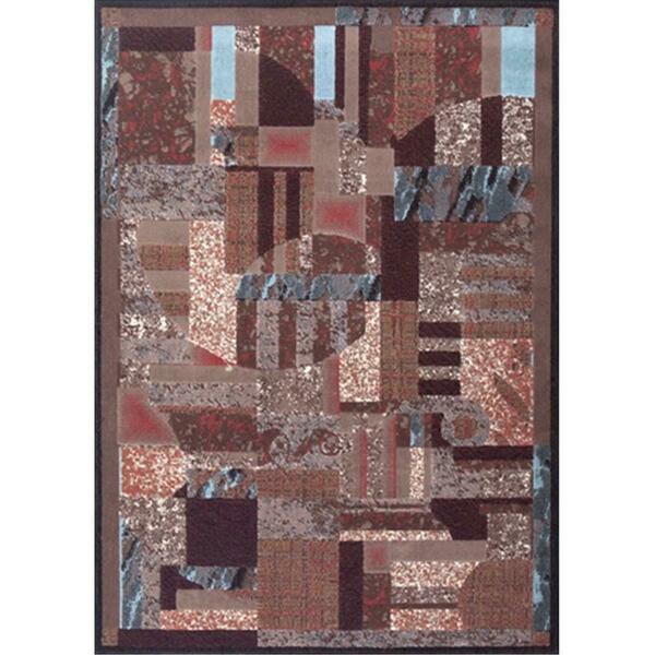 Nourison Modesto Area Rug Collection Brn 7 Ft 10 In. X10 Ft 6 In. Rectangle 99446183491